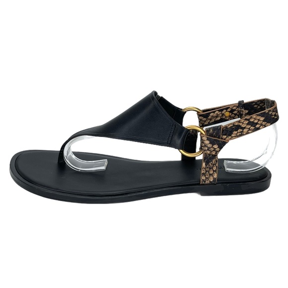 Vince Pharis Leather Womens Slingback Thong Sandals Size 7.5M - Picture 2 of 12